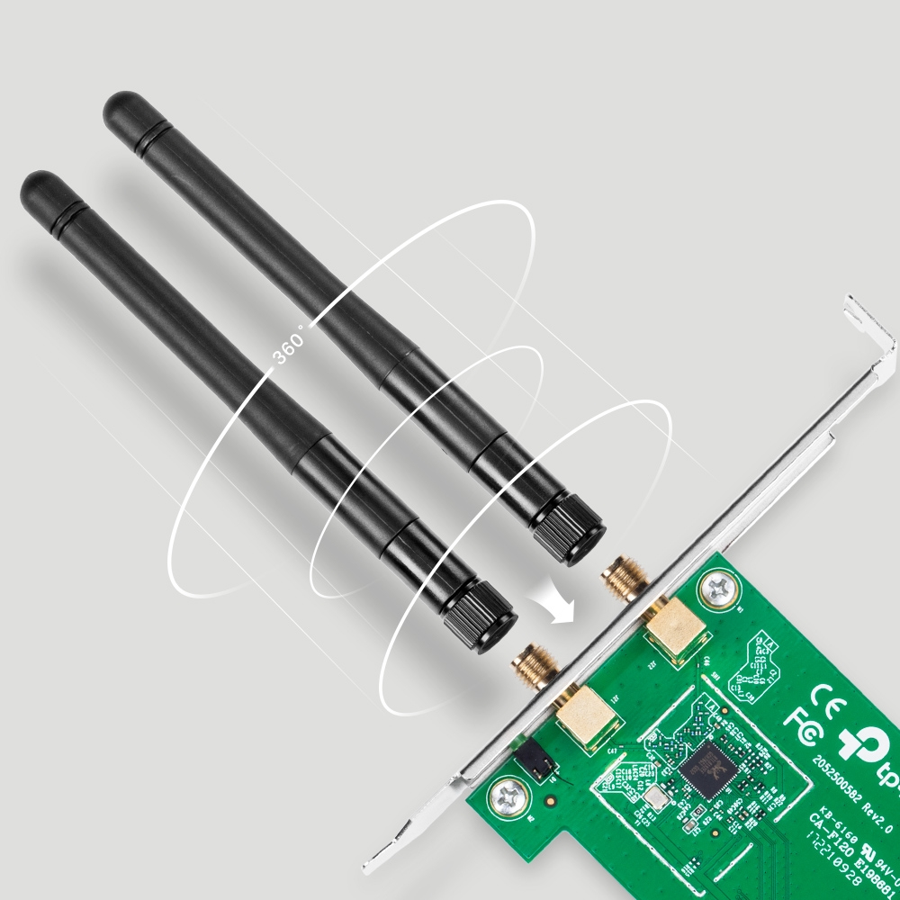 TL-WN881ND Wrls N PCI-e Adapter TP-LINK - Obrázek 4