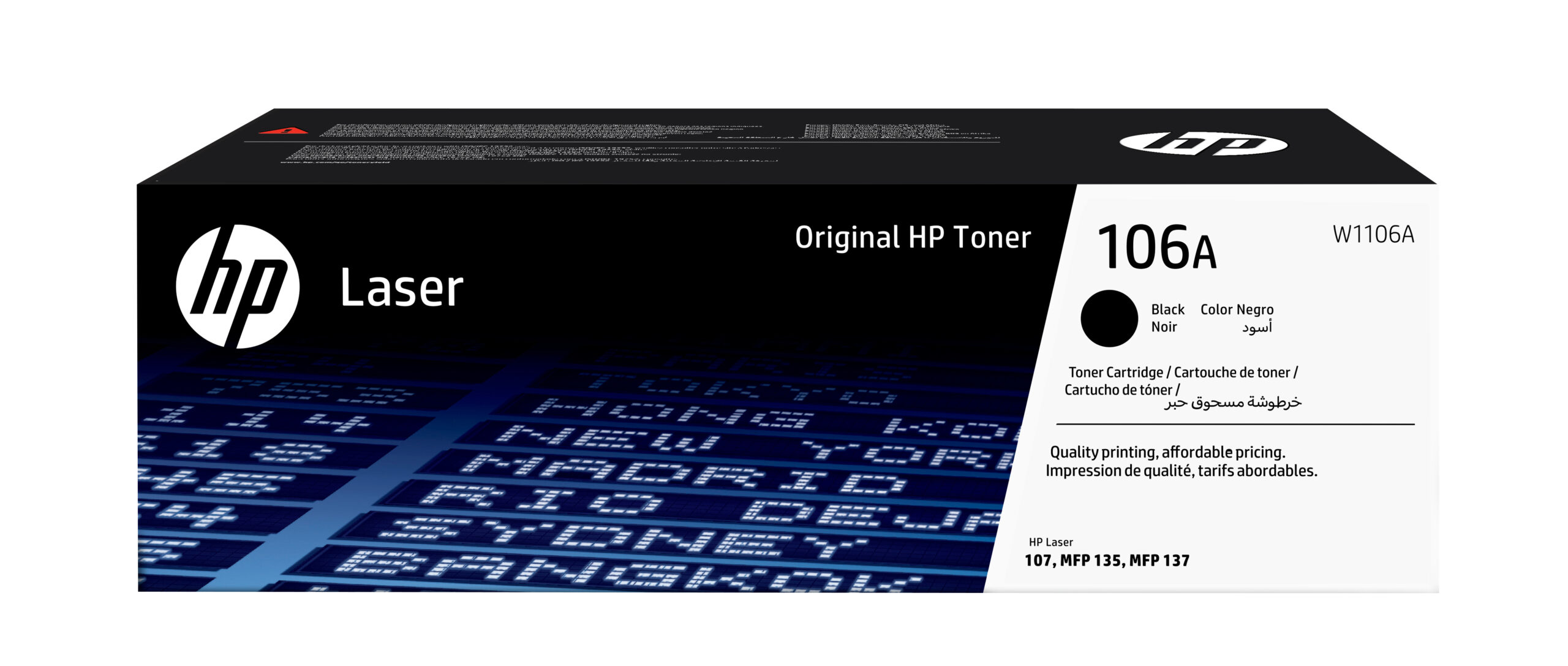 W1106A TONER BK pro MFP135 106A HP