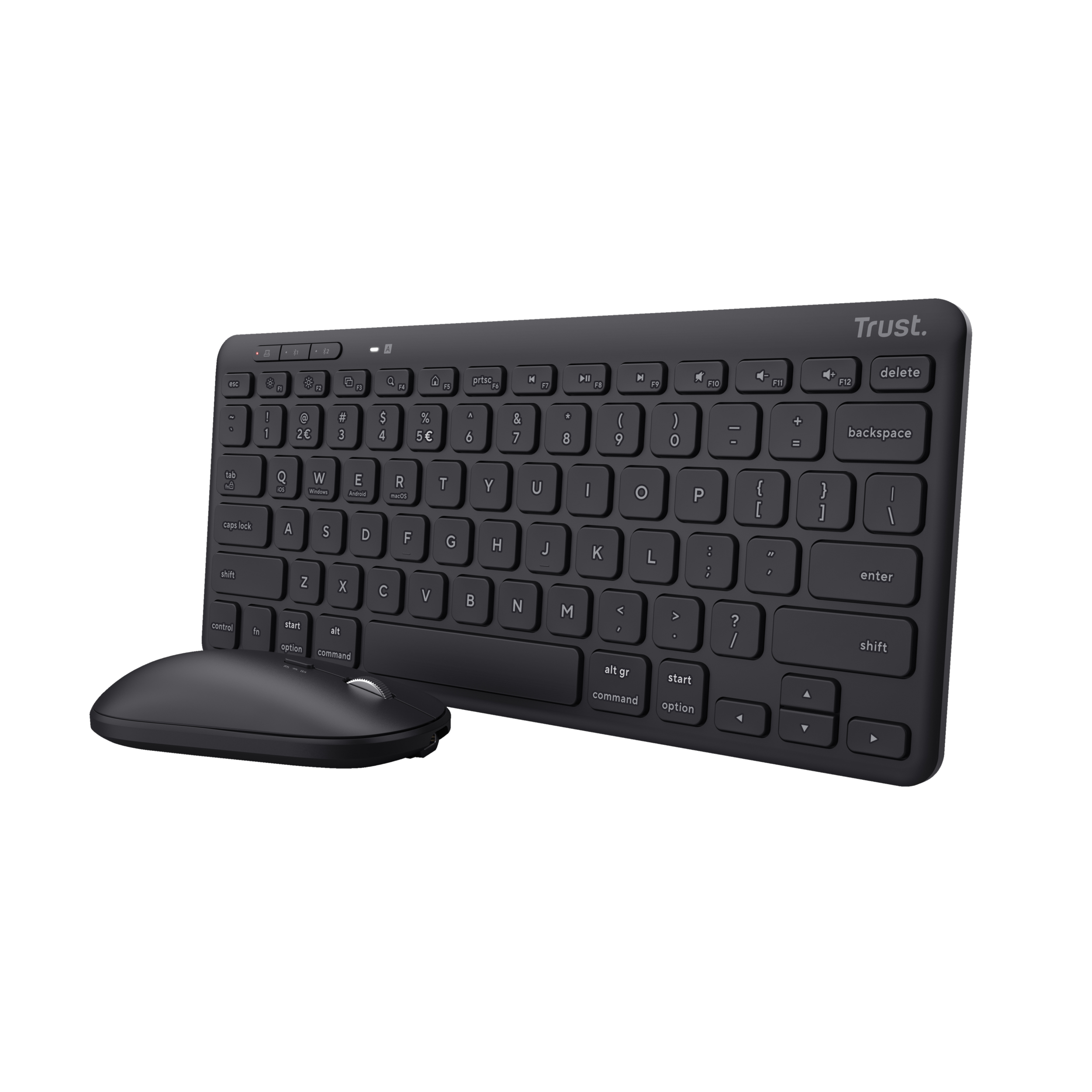 Set bezdr. klávesnice+myš LYRA TRUST
