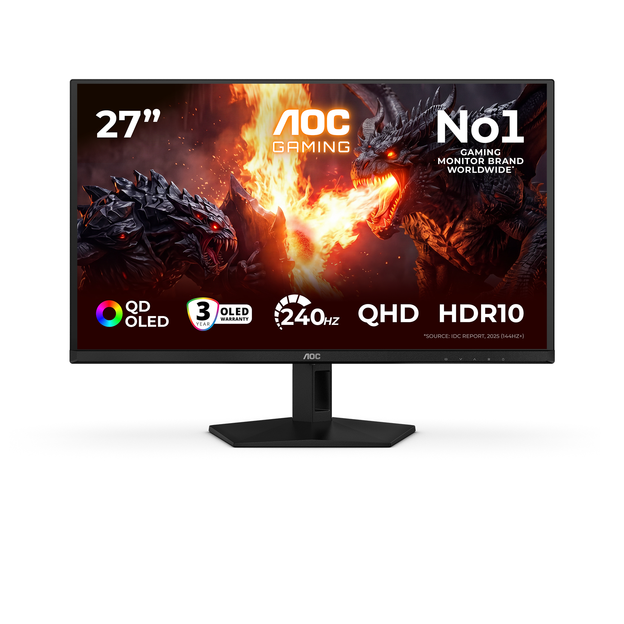 Q27G41ZDF 26,5 OLED 240Hz 0,03ms AOC