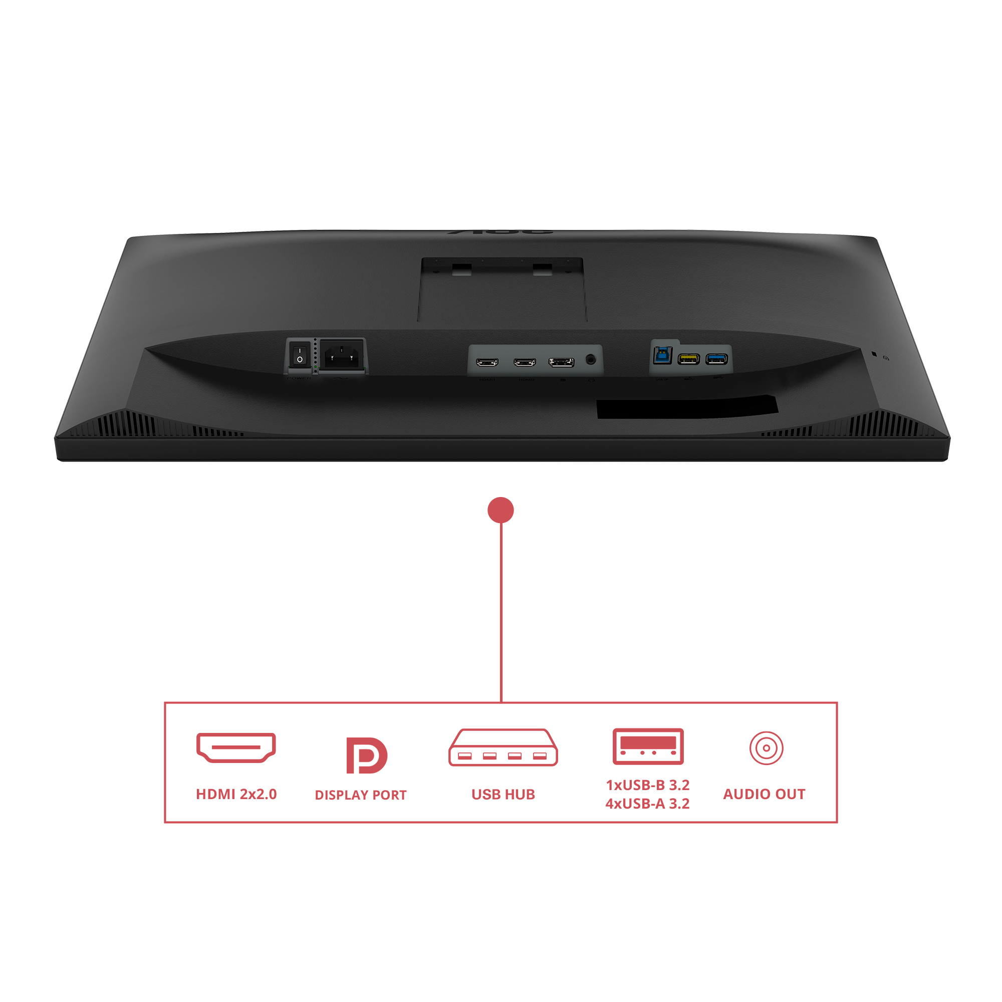 U27E3UF 27 IPS LED 60Hz 4ms AOC - Obrázek 4
