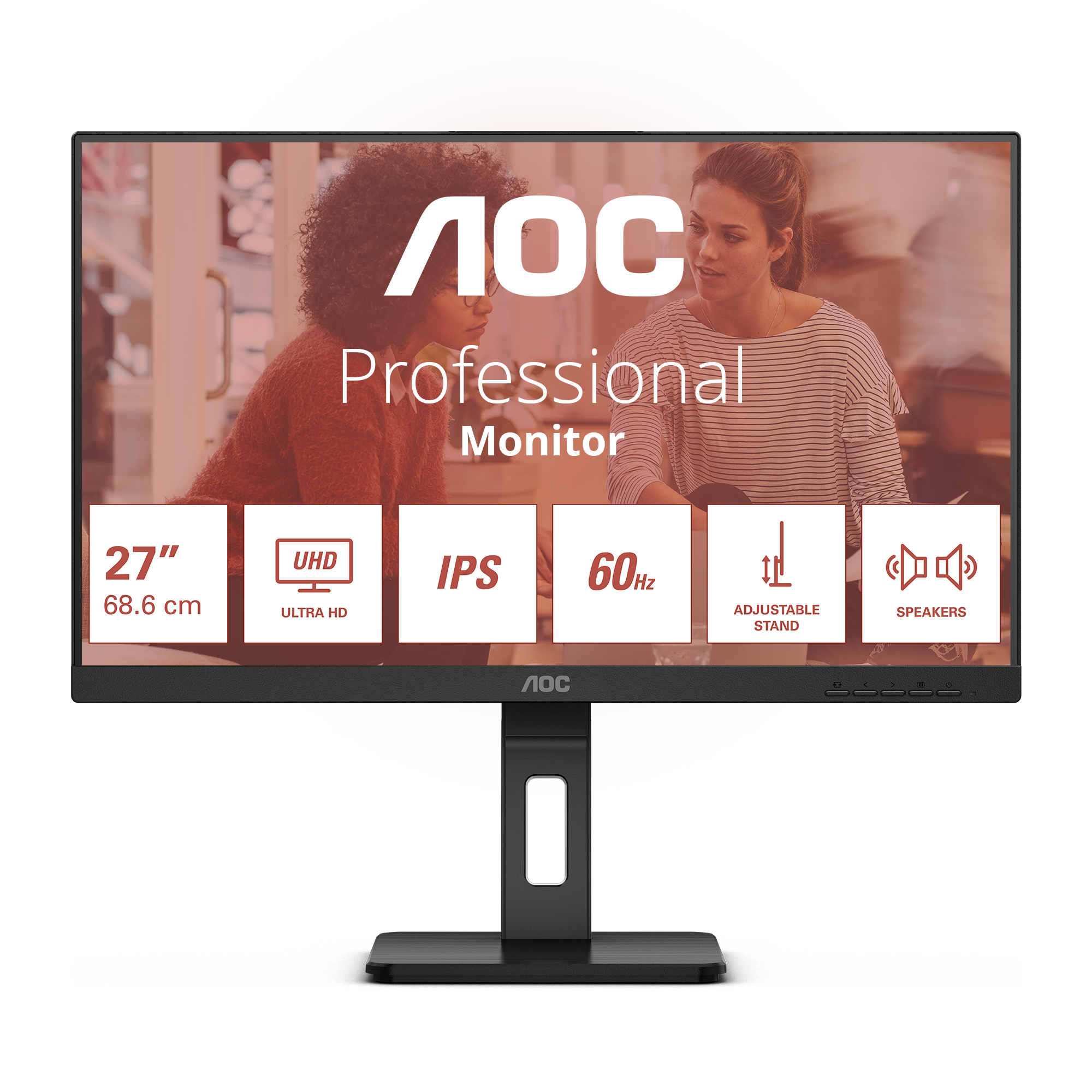 U27E3UF 27 IPS LED 60Hz 4ms AOC - Obrázek 2