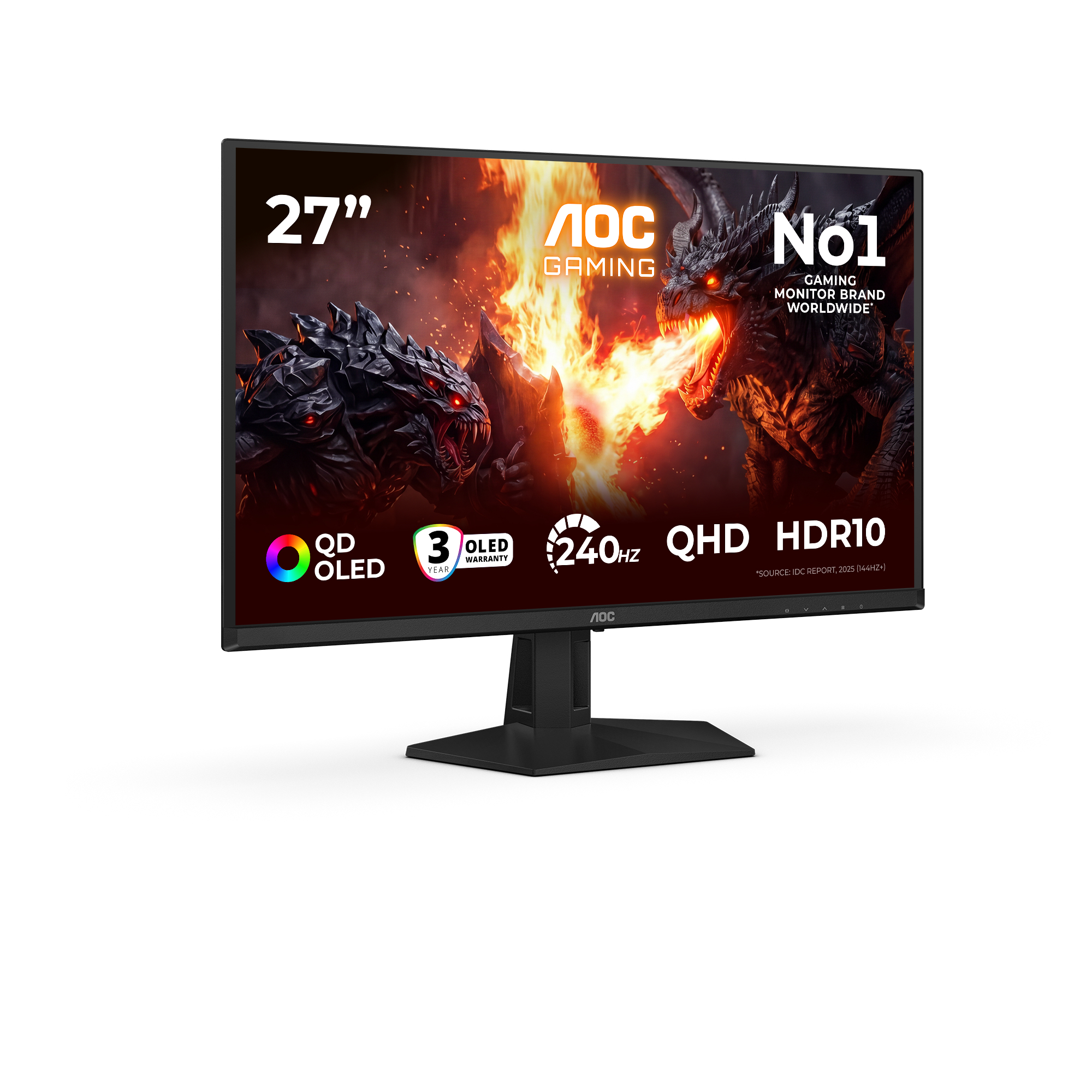 Q27G41ZDF 26,5 OLED 240Hz 0,03ms AOC - Obrázek 2