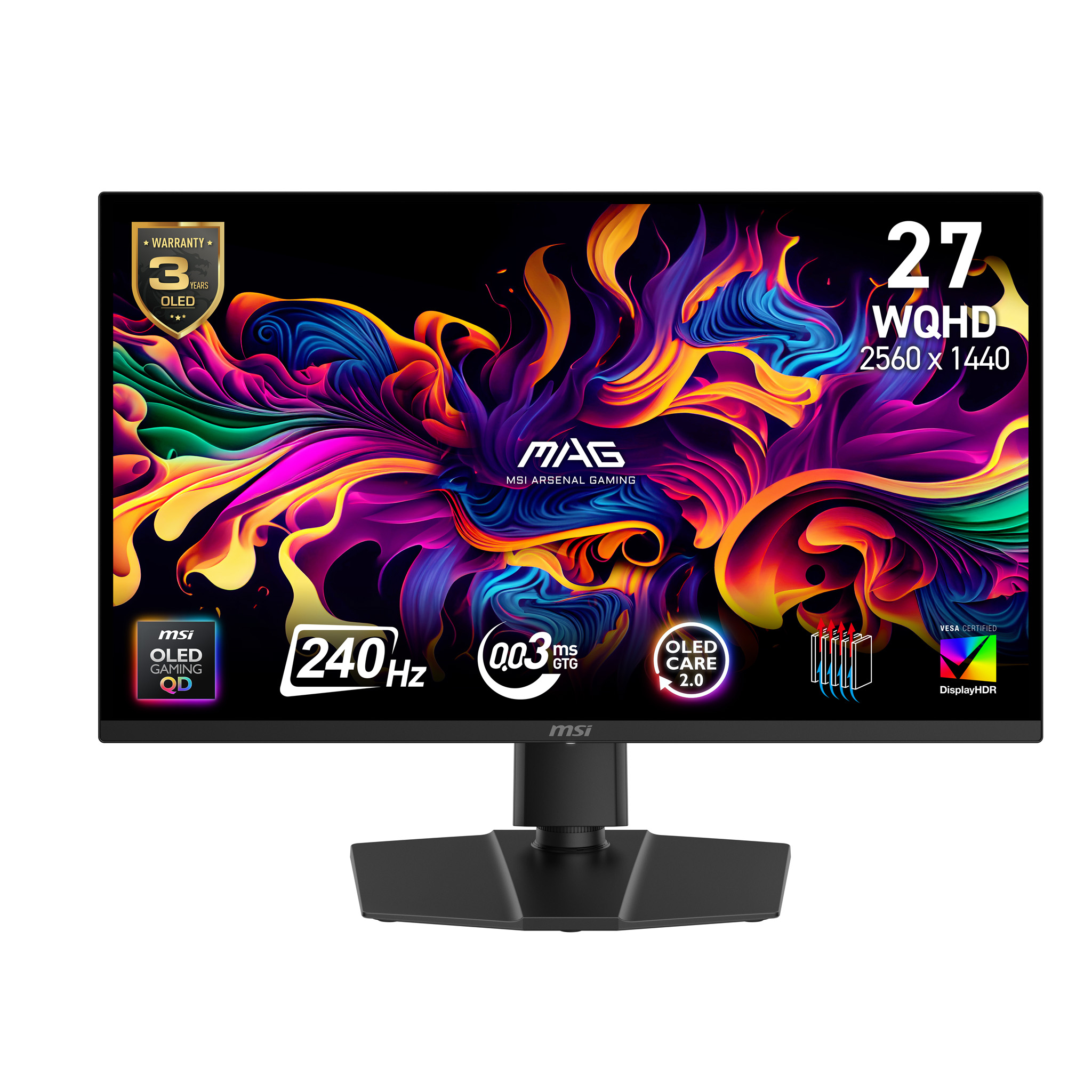 MAG 271QP QD-OLED X24 26,5 240Hz MSI