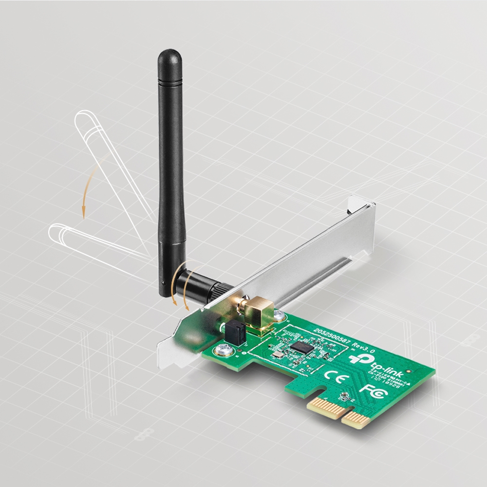 TL-WN781ND Wifi PCI-e Adapter TP-LINK - Obrázek 4