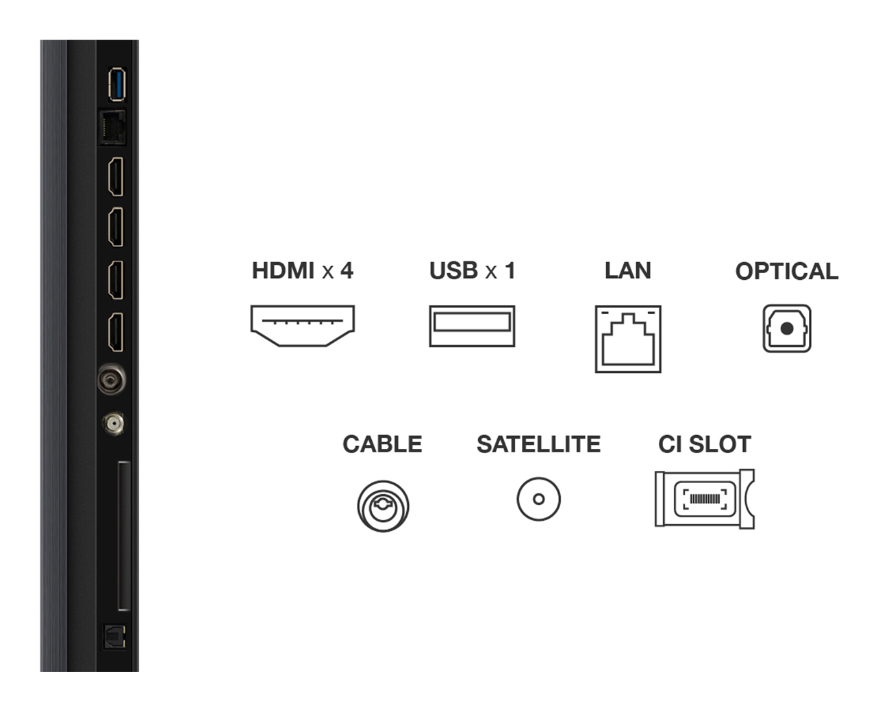 98Q6C Mini LED QLED TV TCL - Obrázek 4